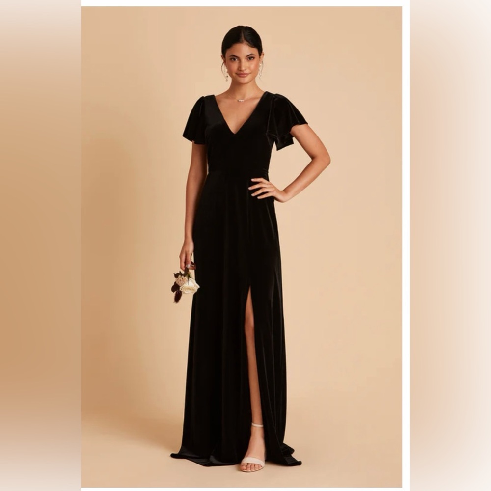 Birdy Grey Hannah dress black velvet